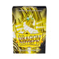 Arcane Tinman Dragon Shield Japanese Size Sleeves  Matte Yellow 60CT - Card Sleeves Smooth & Tough - Compatible with Pokemon, Yu-Gi-Oh!, & More TCG, OCG,ART11114