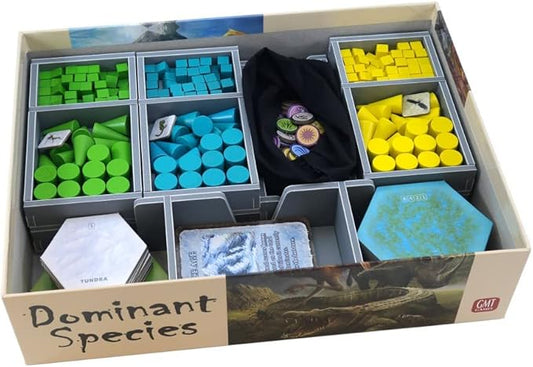 Folded Space for Dominant Species Marine Board Game Box Inserts