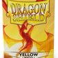 Dragon Shield 100ct Standard Card Sleeves Display Case (10 Packs) - Matte Yellow