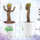eKids Guardians of the Galaxy Baby Groot Figure with Built-in Song, Dancing Groot Moves Along to ‘I Want You Back’ by The Jackson 5