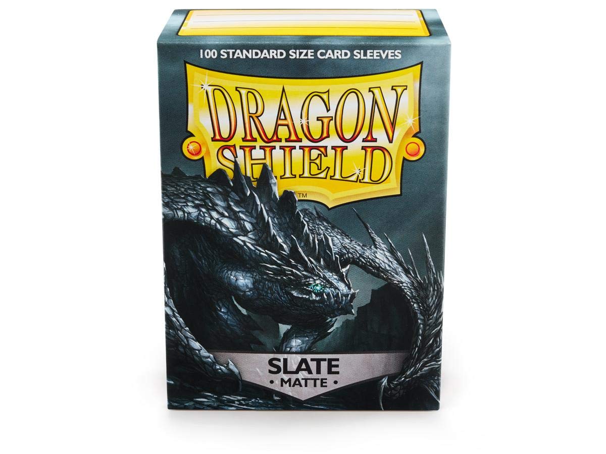 Dragon Shield Matte Slate Standard Size 100 ct Card Sleeves Individual Pack