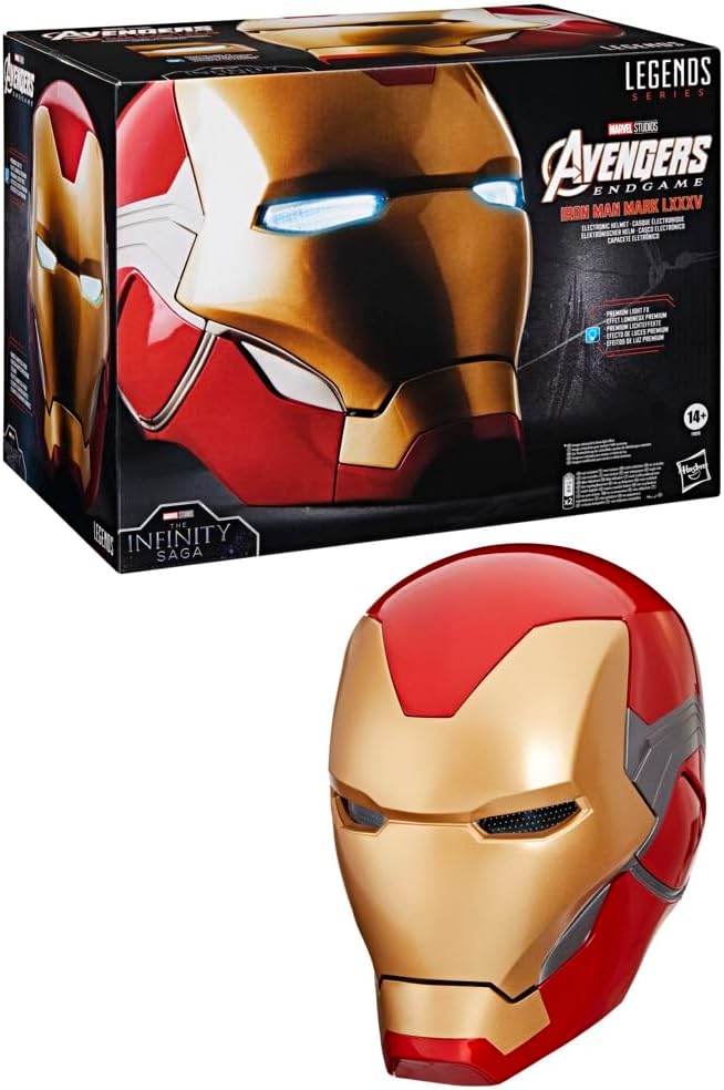 Avengers Marvel Legends Gear Life Size Prop Replica Endgame - Iron Man Mark LXXXV Helmet