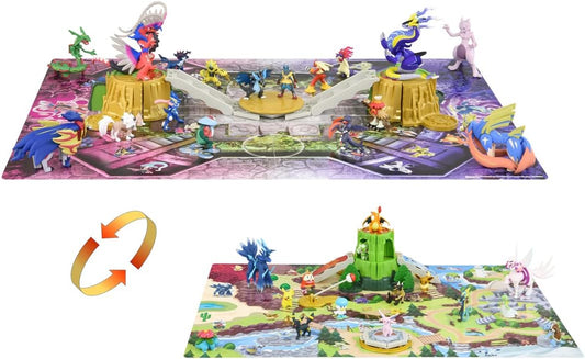 Takara Tomy Pokemon Moncolle Adventure Transformation Battle World