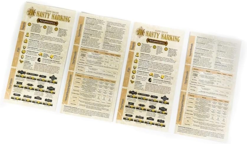 Phalanx Nanty Narking: Deluxe Edition – A Board Game 2-4 Players – Board Games for Family 60+ Minutes of Gameplay – Games for Family Game Night – for Teens and Adults Ages 14+ - English Version