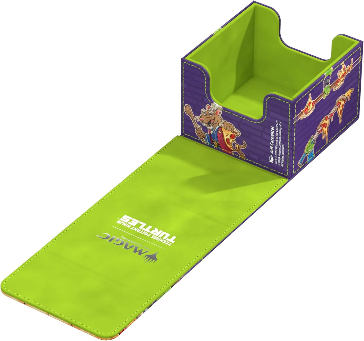 Ultimate Guard - Sidewinder 133+ Xenoskin - Magic: The Gathering Universes Beyond - Teenage Mutant Ninja Turtles - Pizza Box