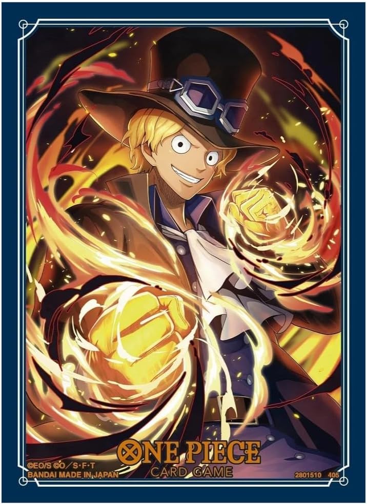One Piece Card Game Protective Sleeves - Official Sleeve Set 12 - Sabo - 70ct Sleeves