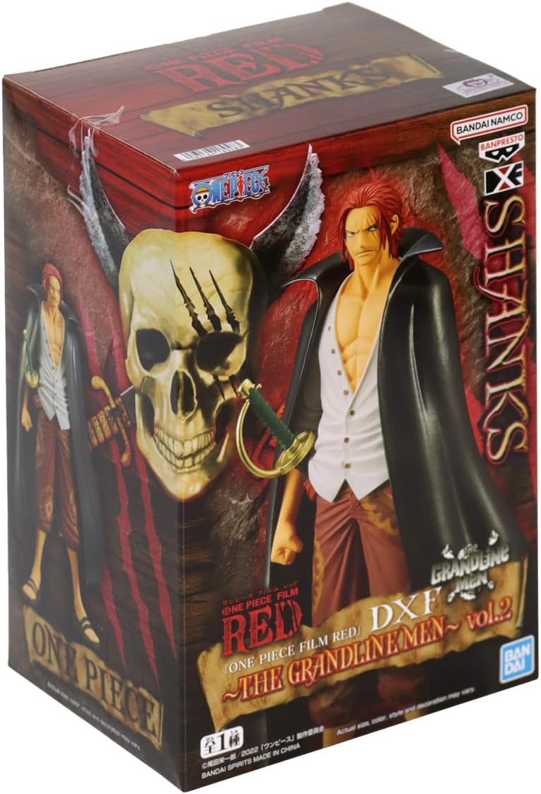 Banpresto - One Piece - Dxf - The Grandline Men Vol.2 - Shanks Statue