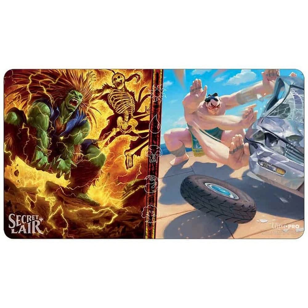 Ultra Pro Playmat: Secret Lair - Blanka & E. Honda