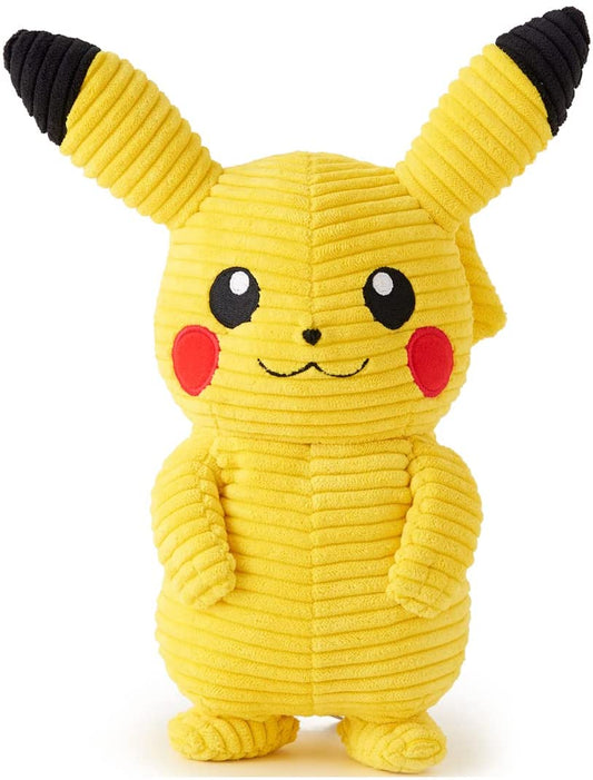 Pokemon Corduroy Plush Pikachu