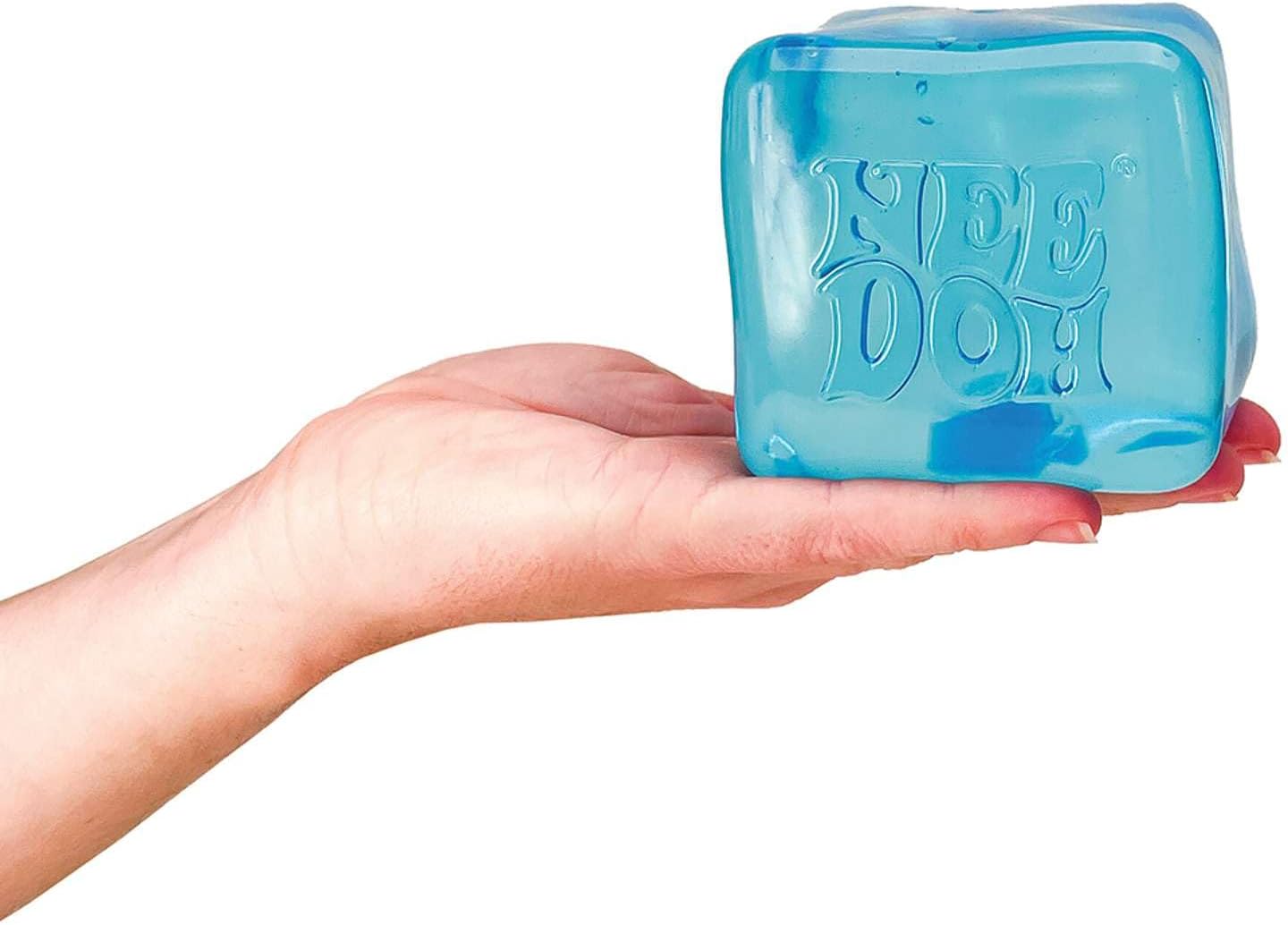 Schylling NeeDoh Nice Berg - Giant NeeDoh Nice Cube - Sensory Squeeze Toy with a Super Solid Squish