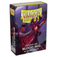 Dragon Shield Matte Mini Japanese Blood Red 60 ct Card Sleeves Individual Pack