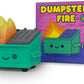 100% Soft Dumpster Fire Vinyl Figure