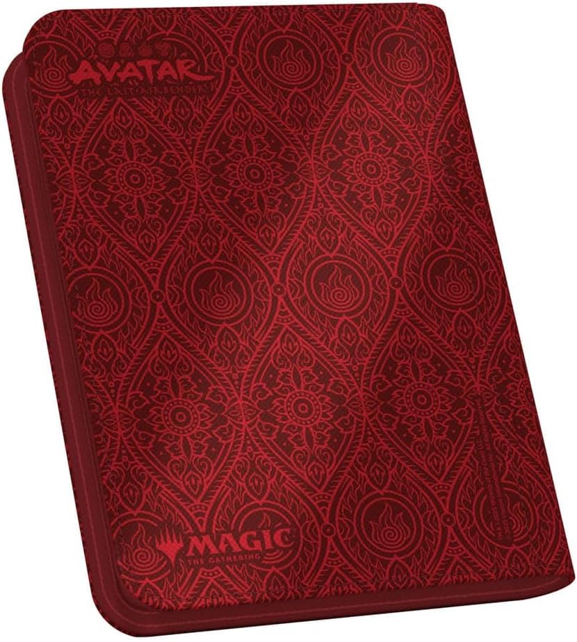 Ultimate Guard: Zipfolio 160 Xenoskin Magic: The Gathering Avatar:The Last Airbender- Mana Symbol Red Mountain
