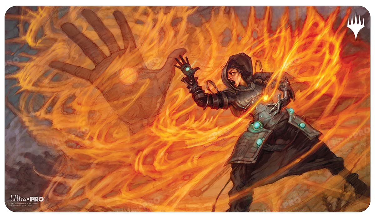Ultra PRO - Magic: The Gathering Double Masters Mana Drain Playmat - Card Playmat Great for Card Games & Battles Against Friends, Perfect for at Home Use As a Mousepad for PC or Desk Mat