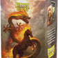Dragon Shield | Matte Dual Art Sleeves | Fire Horse | 100 CT - Smooth & Tough Premium TCG Sleeves | Compatible with Pokemon, Flesh & Blood, One Piece & Magic The Gathering
