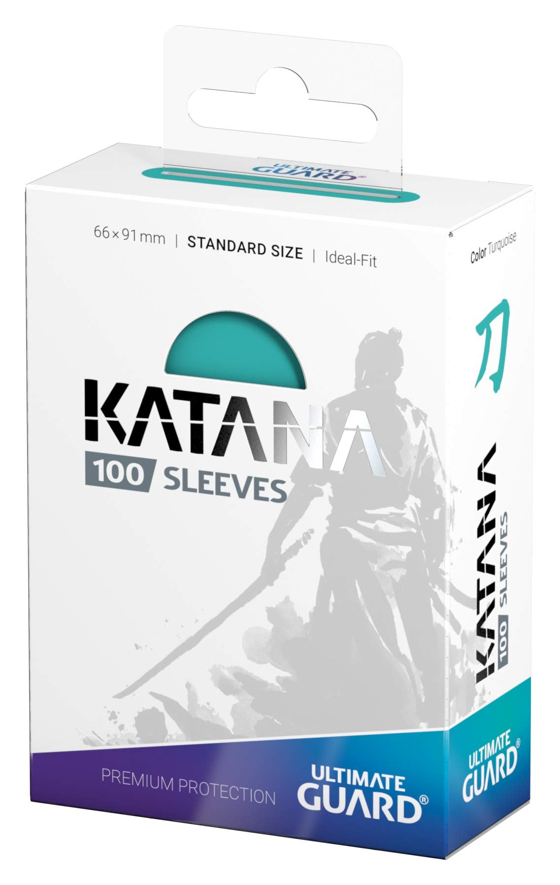 Ultimate Guard Katana Sleeves Standard Size Turquoise (100)