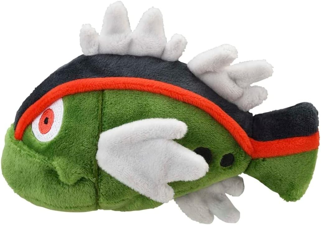 Pokemon Center: Basculin (Red-Striped Form) Sitting Cuties Plush, 4 Inch