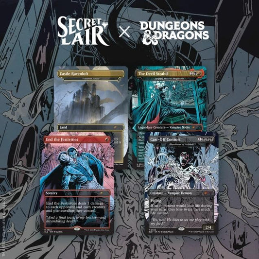 Magic: The Gathering Secret Lair x Dungeons & Dragons: Strahd's Descent Non-Foil Edition