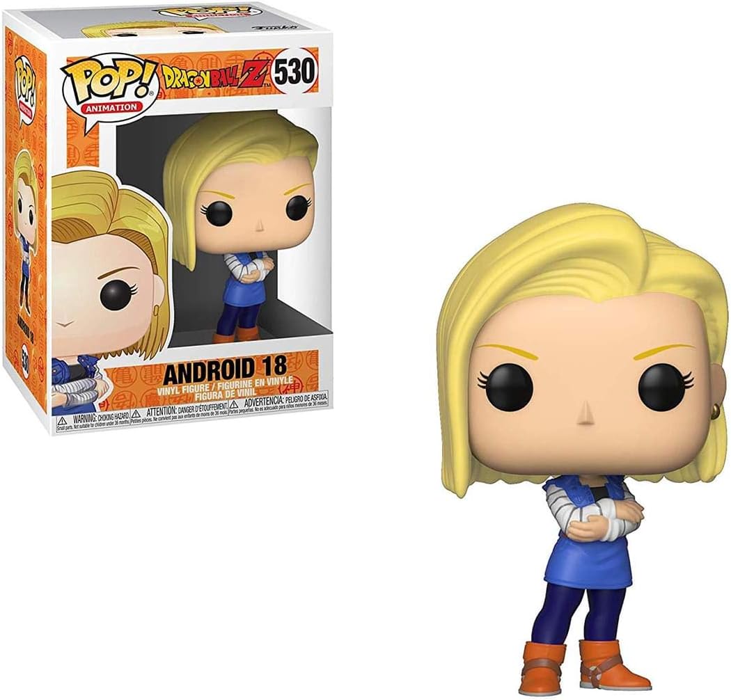 Funko POP! Animaiton: Dragon Ball Z - Android 18, Standard, Multicolor