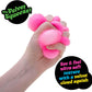 Schylling NeeDoh Fuzz Ball Flower Power - Sensory Toy with a Velvet Texture and Soft Cloud Squish - Pattern You Can See and Feel - Ages 3 and Up - Color May Vary