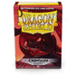 10 Packs Dragon Shield Classic Crimson Standard Size 100 ct Card Sleeves Display Case