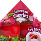 Toymendous Squishy Cherries, Jumbo Sweet Fruit Stress Toy, Twin Cherry Fidget Fun, 5.5 Inch Squishy Fruit, Fidget Sensory Food, Jumbo Strss Relief Toy or Kids & Adults, Easter Basket Stuffer