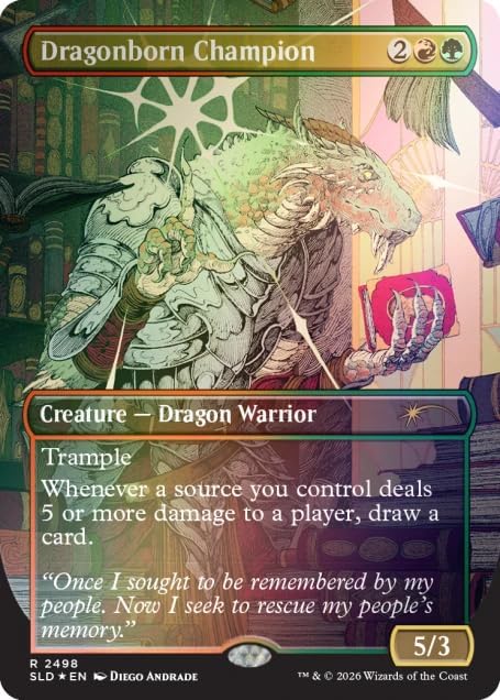 Magic: The Gathering Secret Lair x Dungeons & Dragons: Whispers in Candlekeep Foil Edition