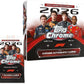 2026 Topps Chrome Formula 1 F1 Trading Card Mega Box - 6 Packs, 7 Cards per Pack, Exclusive Inserts