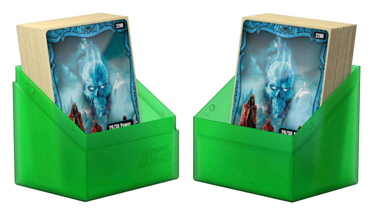 Ultimate Guard Boulder 80+ Deck Case Emerald