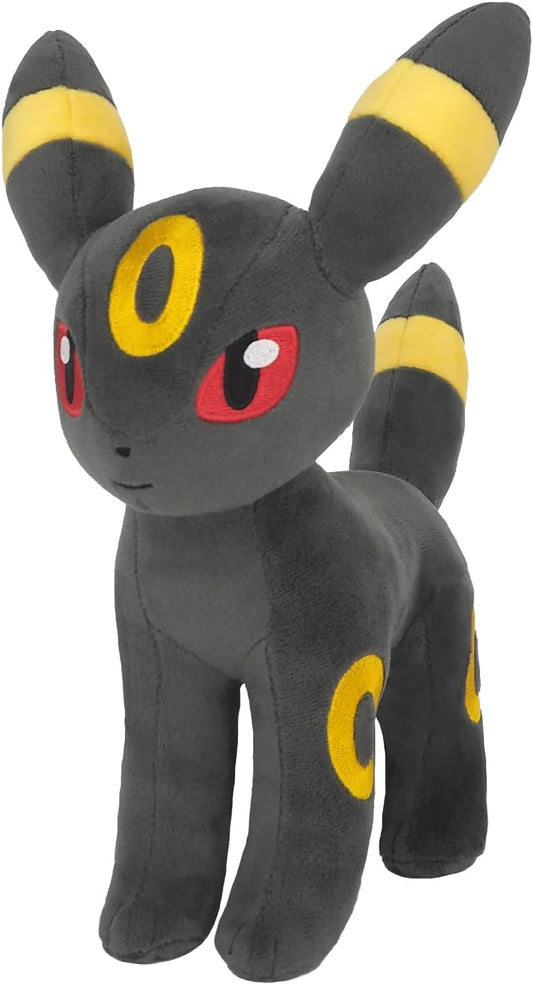 Sanei Trading Pokemon PP259 All Star Collection Umbreon (M) W 6.3 x D 11.0 x H 11.8 inches (16 x 28 x 30 cm) Plush Toy Pokemon