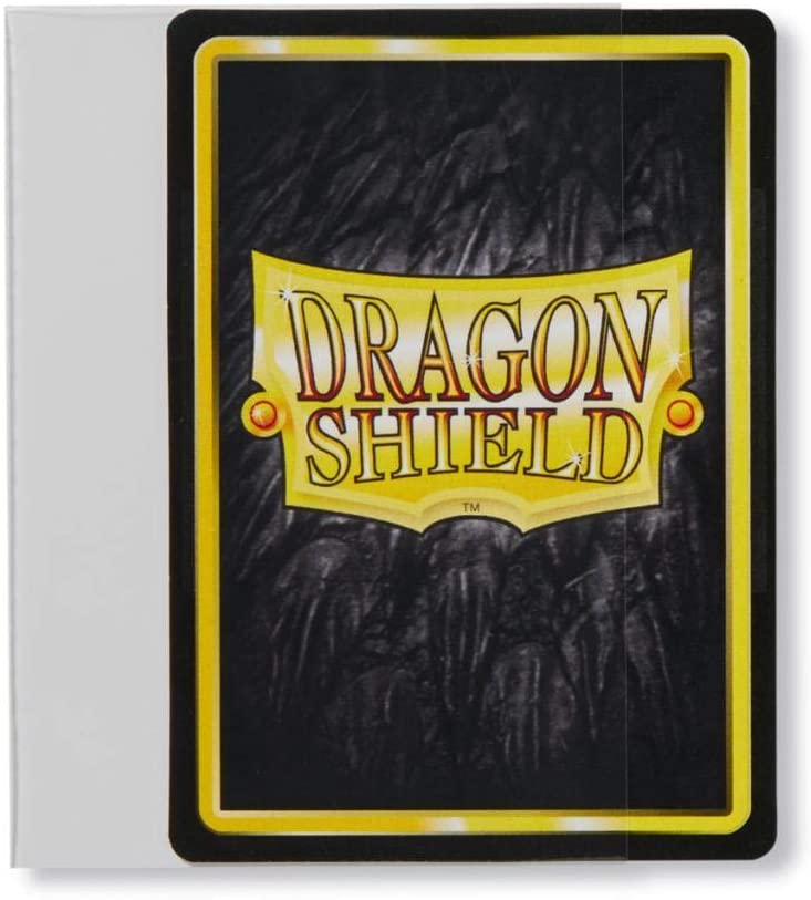 Dragon Shield 100ct Standard Card Sleeves Display Case (10 Packs) - Perfect Fit Sideloader Clear