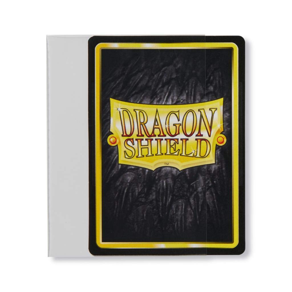 Dragon Shield Bundle: 2 Packs Clear Perfect Fit Standard Size Sideloader Sleeves - 200 Sleeves Total