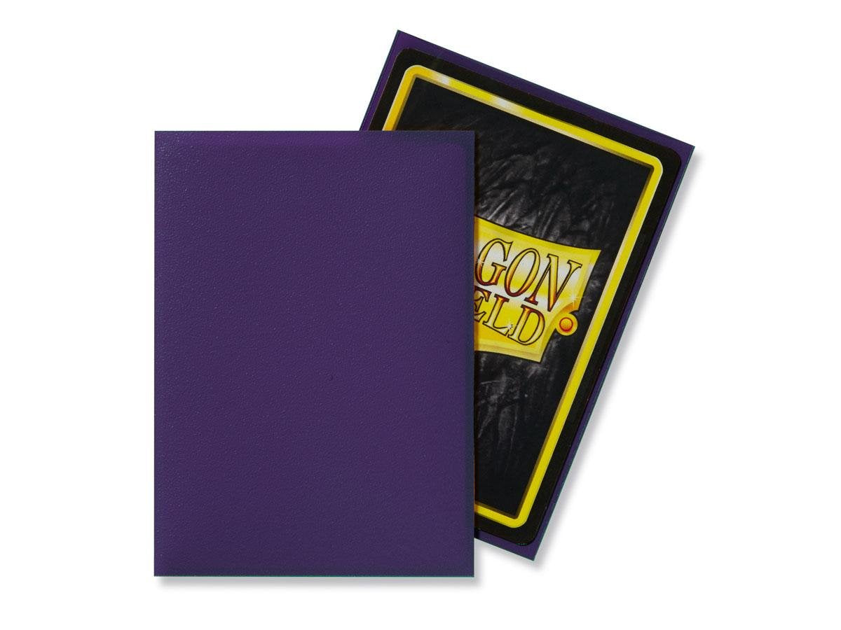 5 Packs Dragon Shield Matte Purple Standard Size 100 ct Card Sleeves Value Bundle!
