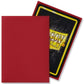 Dragon Shield 100ct Standard Card Sleeves - Matte Red
