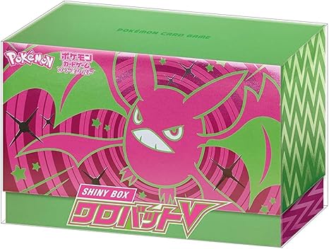 Pokemon Card Game Sword & Shield Shiny Box Crobat V Japanese