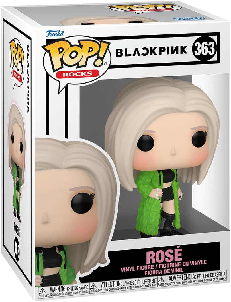 Funko POP! Rocks: Blackpink - Rose - Blackpink - Collectable Vinyl Figure - Gift Idea - Official Merchandise - for Kids & Adults - Music Fans - Model Figure for Collectors and Display