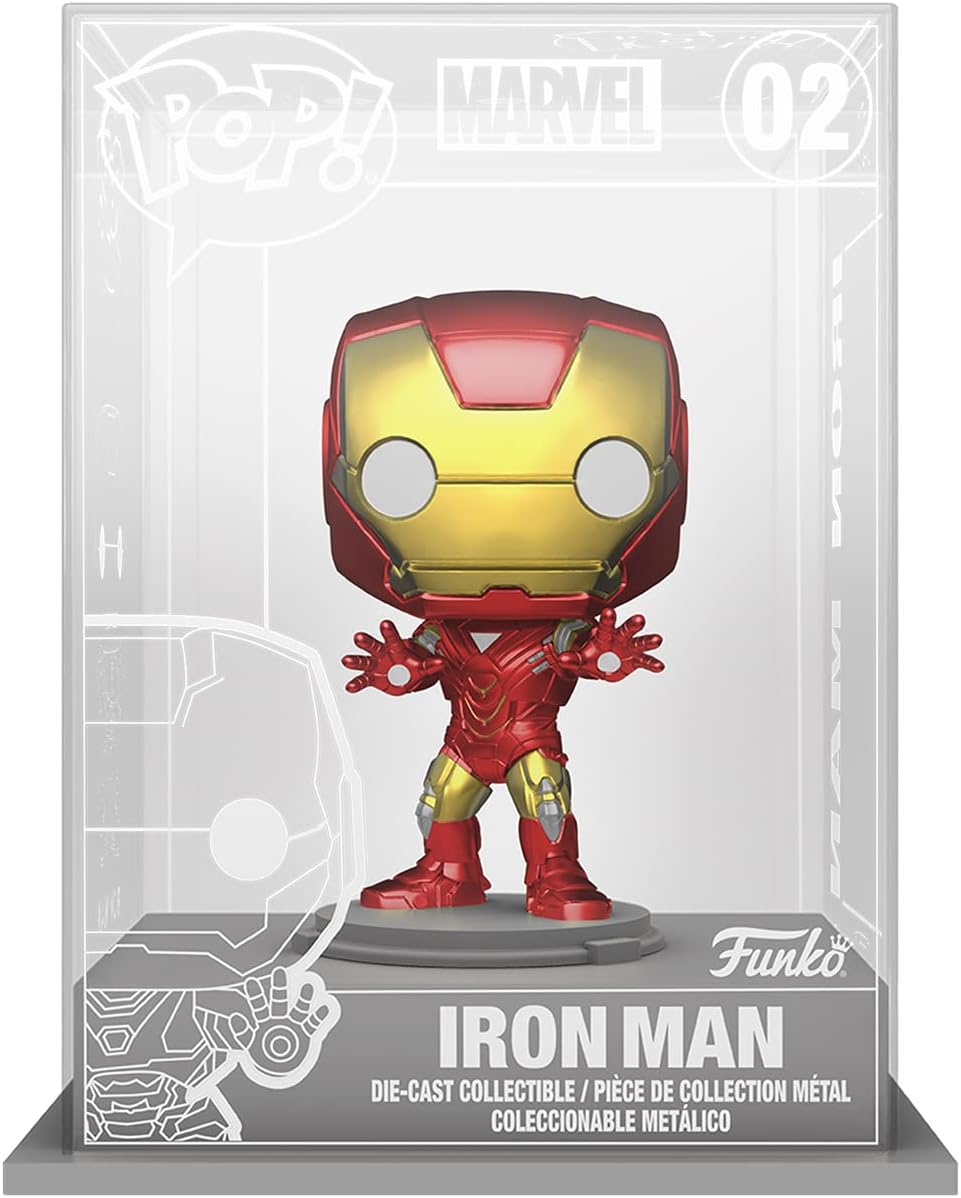 Funko Pop! 57088 Iron Man Die Cast Figure - Gold