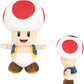 Sanei Boeki Super Mario All Star Collection 7.5" Toad Plush, Small