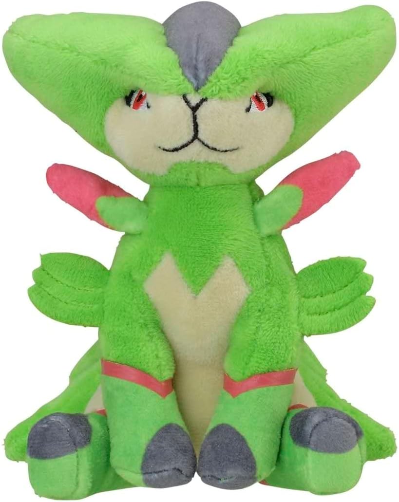 Pokemon Center: Virizion Sitting Cuties Plush, 5 Inch