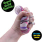 Schylling NeeDoh Nice Cube Swirl - Sensory Toy with a Super Solid Squish - Unique, Swirling Color Blend - Color May Vary (1 Per Pack)