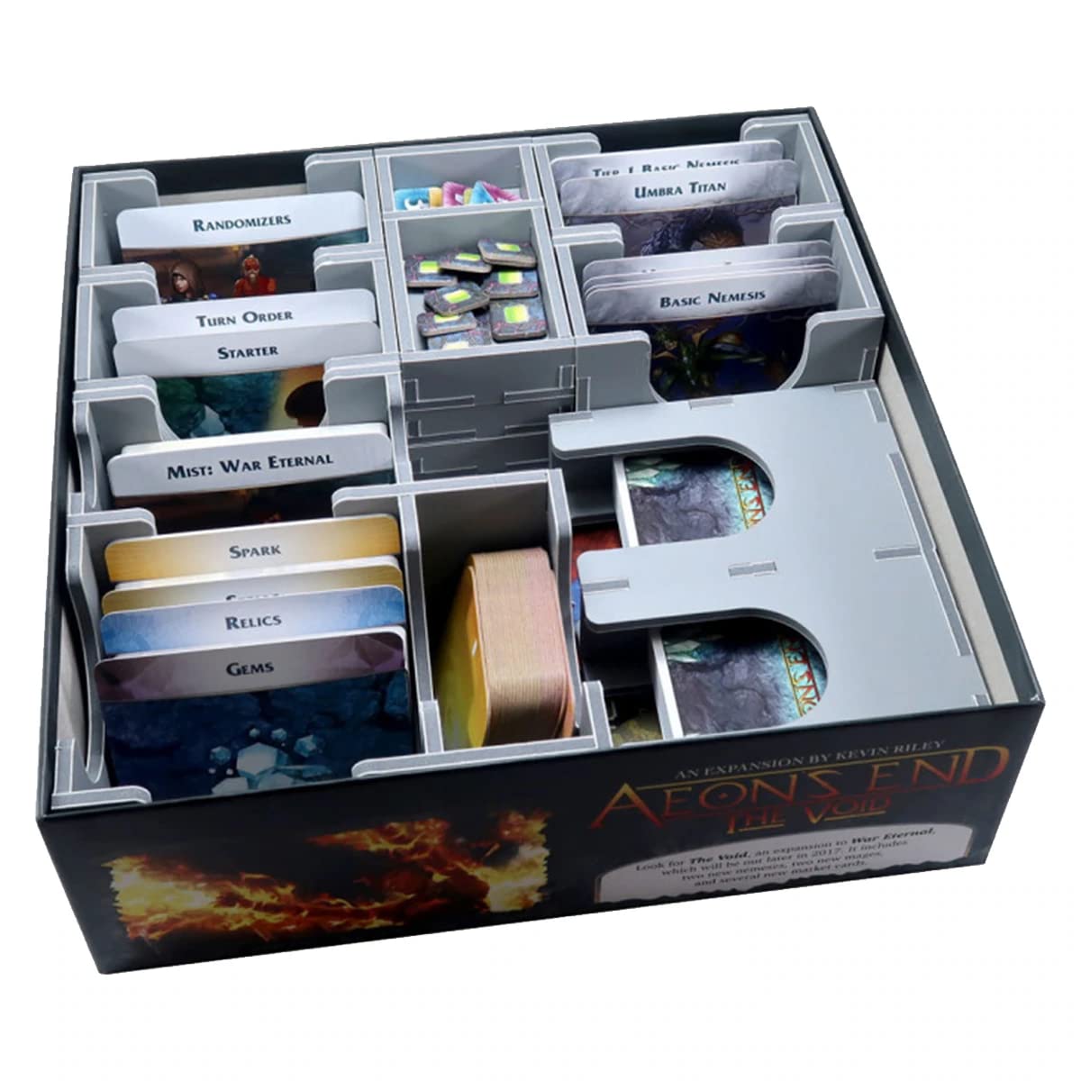Folded Space Board Game Box Inserts Aeon's End Game Accessory