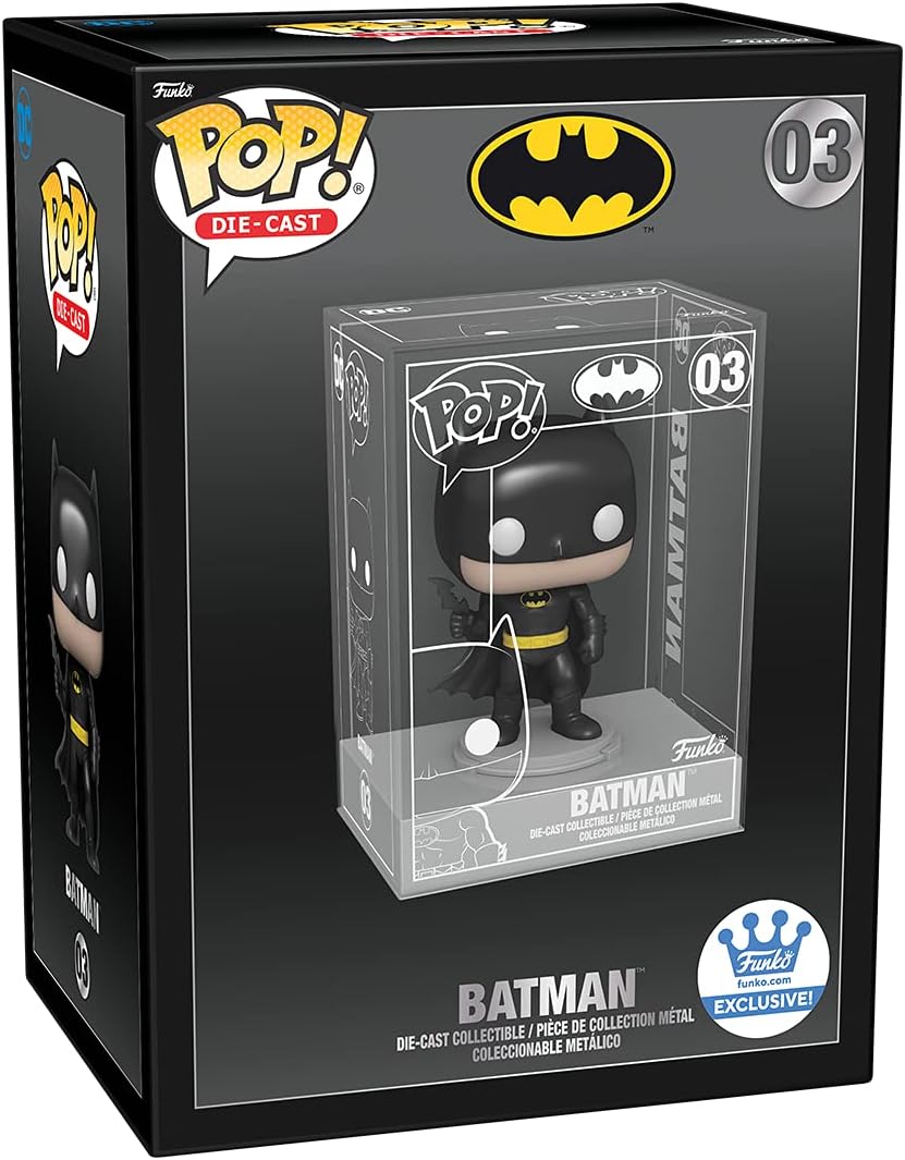 Funko Pop! Die-Cast Batman #3 Exclusive