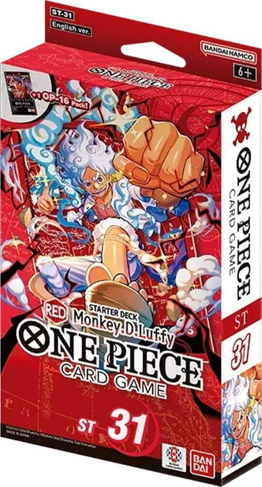 One Piece Card Game Card Game Starter Deck - ST-31 Red Monkey.D.Luffy