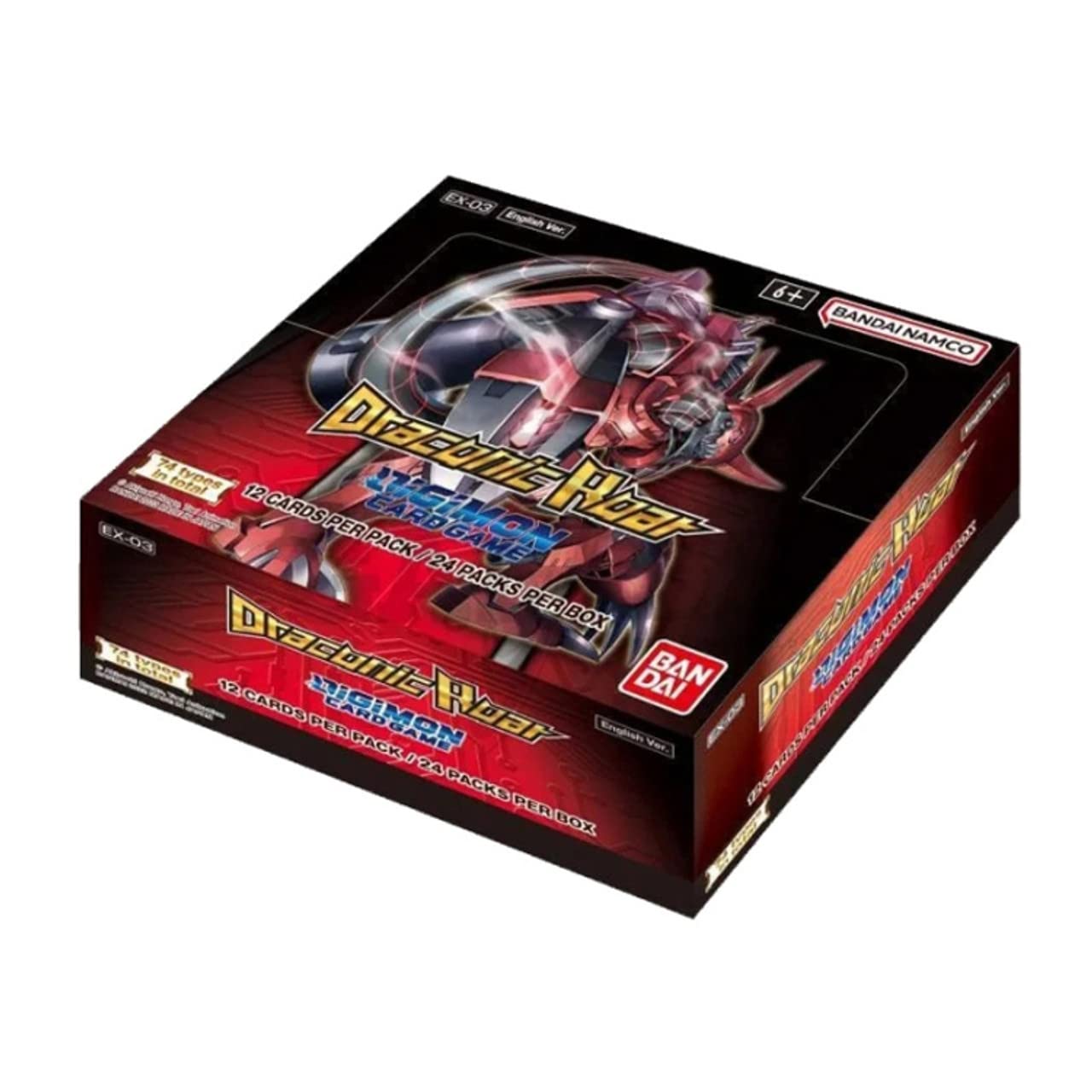 Digimon Card Game: Draconic Roar Booster Box [EX-03] (24CT)