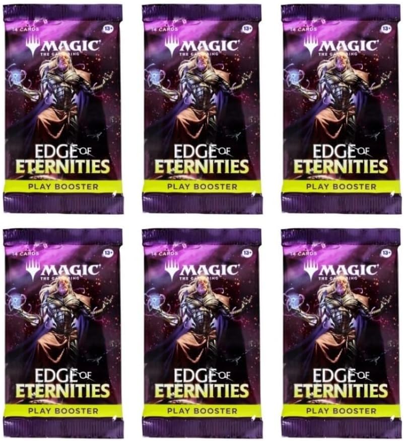 6 Packs MTG Play Booster Pack Lot MTG Edge of Eternities