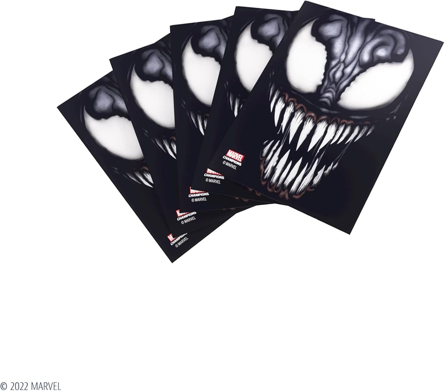 Gamegenic Marvel Champions The Card Game Official Venom Art Sleeves | Pack of 50 Art Sleeves and 1 Clear Sleeve | Card Game Holder | Use with TCG and LCG Games | Made by Fantasy Flight Games