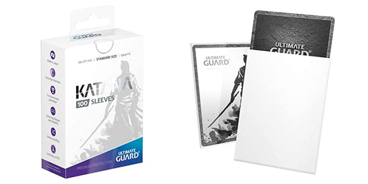 Ultimate Guard Katana Sleeves Standard Size White (100)