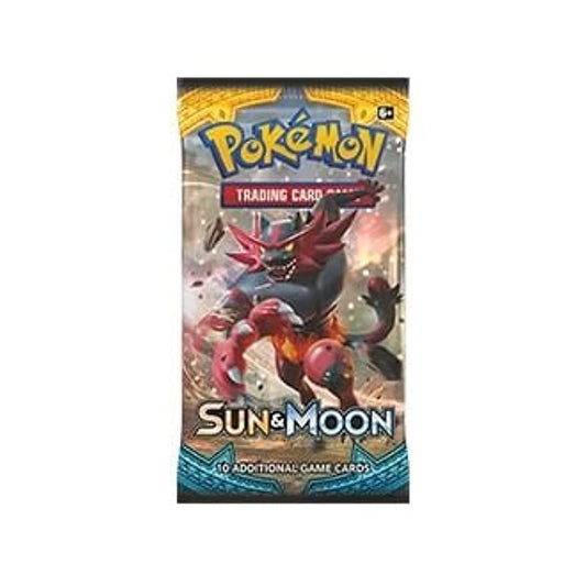 Pokemon TCG Sun & Moon Booster Pack - 10 Cards