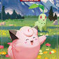 Pokemon TCG: Mega Evolution—Ascended Heroes Mini Tin: Clefairy & Chikorita (1 Sticker Sheet, a Pokémon Art Card & 2 Booster Packs)