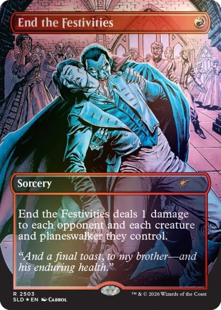 Magic: The Gathering Secret Lair x Dungeons & Dragons: Strahd's Descent Foil Edition